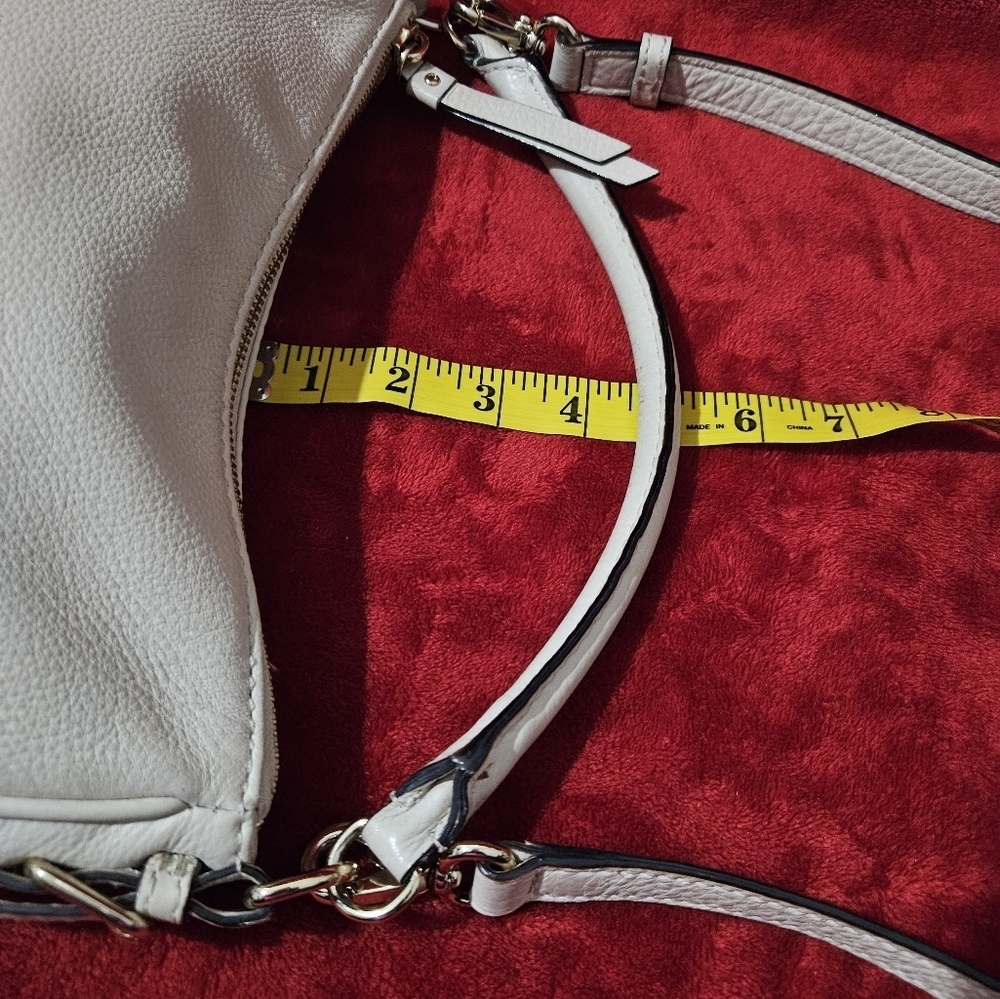 Kate Spade-Cream Pebble Leather-Cobble Hill Ella Hobo - Picture 10 of 16